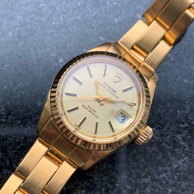 TUDOR Gold-Plated Princess Oysterdate 92301 Automatic w/Date, c.1977 Swiss