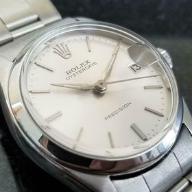 ROLEX Men's Oysterdate Precision 6646 Automatic Date, c.1959 Swiss Vintage