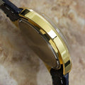 Bulova Mens Midsized Automatic Gold Plated Swiss 1968 Classic Dress Watch