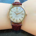 OMEGA Men's 18K Gold Constellation Calendar Automatic w/Date c.1960s Swiss