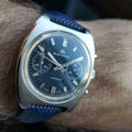 BUCHERER Men's Valjoux cal.7733 Chronograph 36mm, c.1970s Swiss Vintage