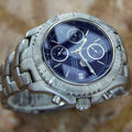 Tag Heuer Link Large Mens Chronograph Swiss Made Stainless St Watch c2010