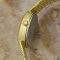 Elgin Swiss Made Ladies Gold Plated Luxurious 22mm Quartz Dress Watch