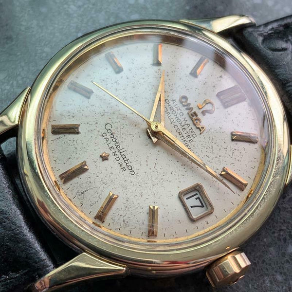 OMEGA Men's Gold-Capped Constellation Calendar 2943 Automatic c.1958 Swiss