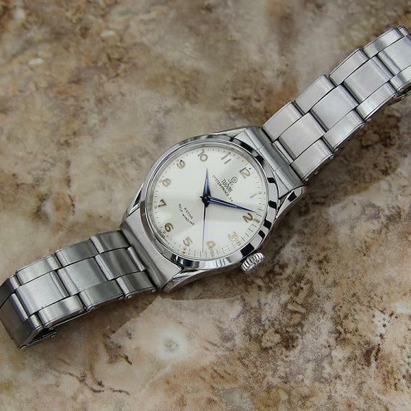 Rolex Tudor 1960s Rare Oysterprince 34 Automatic Butterfly 33mm Swiss Mens