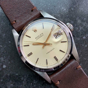 ROLEX Men's Oysterdate Precision 6694 Hand-Wound, c.1974 Swiss Vintage