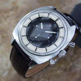 Tissot Seastar T12 Large 42mm Manual 1970s Chronograph Swiss Made Watch