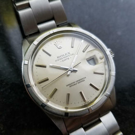 ROLEX Men's Oyster Perpetual Date 5010 Automatic Stainless Steel c.1982