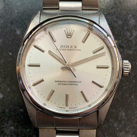 ROLEX Men's Oyster Perpetual 1002 Automatic, c.1986 Swiss All Original