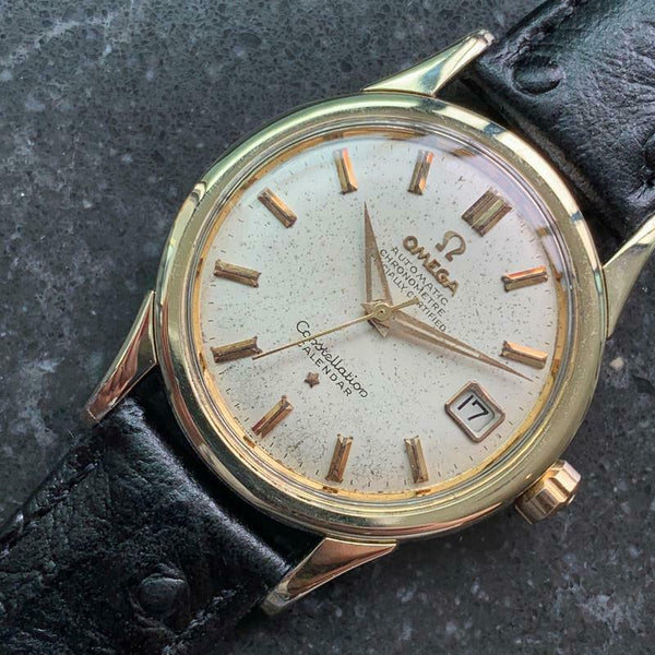 OMEGA Men's Gold-Capped Constellation Calendar 2943 Automatic c.1958 Swiss