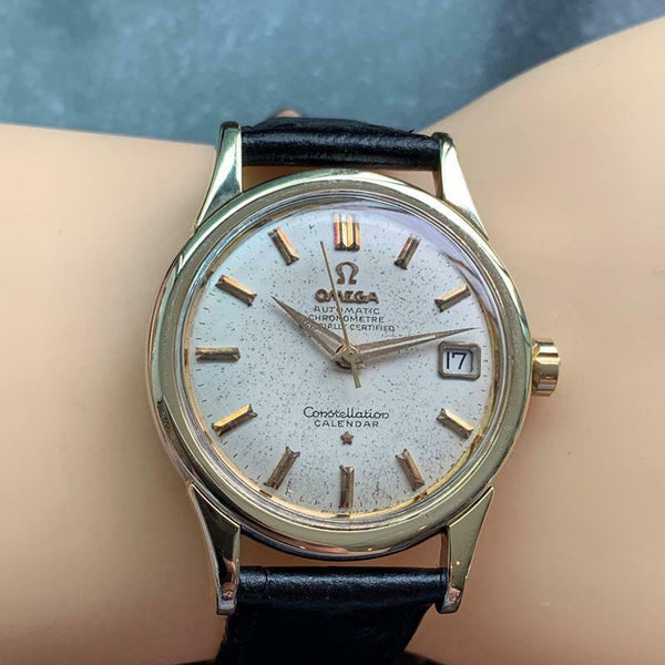 OMEGA Men's Gold-Capped Constellation Calendar 2943 Automatic c.1958 Swiss