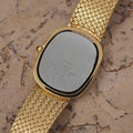 Elgin Swiss Made 1980s Mens Luxury Gold Plated Men's Quartz Dress Watch