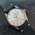 ROLEX Men's 14K & ss Oyster ref.1005 Automatic, c.1966 Swiss Vintage