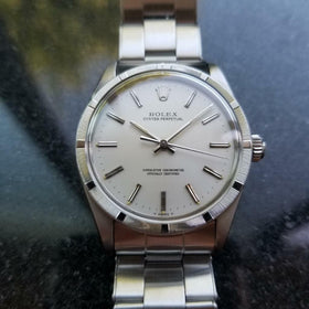 ROLEX Oyster Perpetual 1007 c.1966 Vintage Swiss Auto Luxury Mens Watch