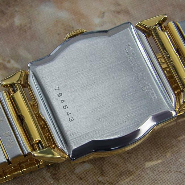 Benrus 1940s Swiss Made Gold Plated Unisex Ladies Manual Luxury Dress Watch