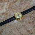 Bellini Rare Unisex Alarm Chronograph Gold Plated Luxury Watch c1990