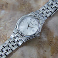 Bucherer Swiss Made Ladies Stainless Steel Luxury Quartz c 2000 Dress Watch