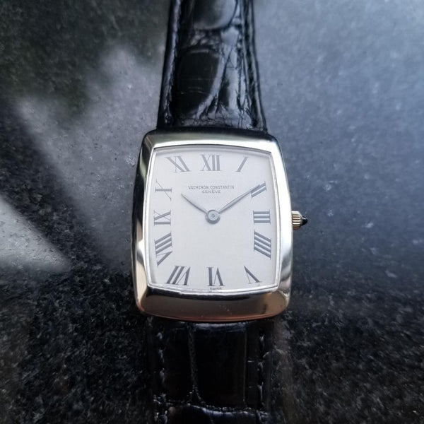 VACHERON CONSTANTIN Mens Solid 18K White Gold ref.6990 Dress Watch c.1960s