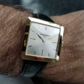 TIFFANY & CO. Men's Midsize 18K Solid Gold 21J Hand-Wind, c.1960s Swiss