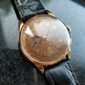 CHRONOGRAPHE SUISSE Men's 18K Solid Gold cal.156 Chronograph 37mm, c.1950s