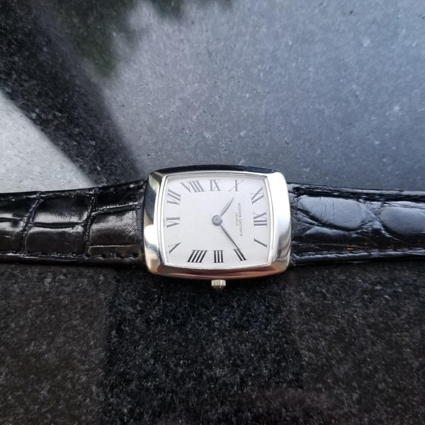 VACHERON CONSTANTIN Mens Solid 18K White Gold ref.6990 Dress Watch c.1960s