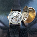 ROLEX 9k Gold 15J Hand-Wind Military Dress Watch, c.1920s Swiss Luxury