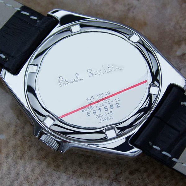 Paul Smith 1990s Made in Japan Rare Stainless Steel Men's Dress Watch