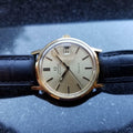 Omega 1970s Geneve Gold Plated Swiss 35mm Calibre 1012 Automatic Mens Watch