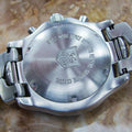 Tag Heuer Link Large Mens Chronograph Swiss Made Stainless St Watch c2010