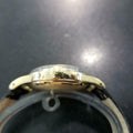 Omega 1960s Solid 14k Gold Swiss 34mm Automatic Bumper Mens Vintage Watch