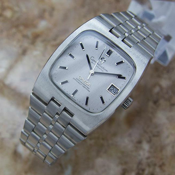 Omega Constellation 1970s Chronometer 34mm Auto Stainless St Swiss Watch