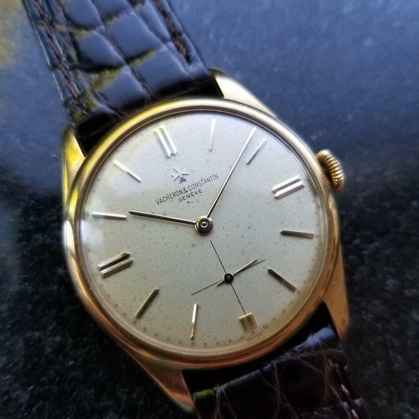 VACHERON & CONSTANTIN Men's 18K Gold Dress Watch 4066 Hand-Wind, c.1950s