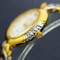 Bulova Ambassador Ladies Swiss Gold Plated Diamond Dress Watch c2000