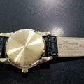 Omega 1960s Solid 14k Gold Swiss 34mm Automatic Bumper Mens Vintage Watch