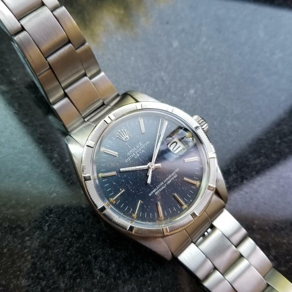 ROLEX All Original Men's Oyster Perpetual Date 1501 Automatic, c.1971