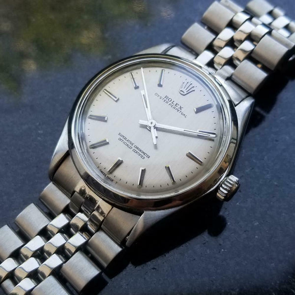 ROLEX Men's Oyster Perpetual ref.1002 Automatic, c.1969 Swiss Vintage