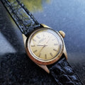 ROLEX Solid 14K Gold Ladies Oyster Perpetual 6719 Automatic c.1973 Swiss