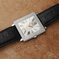 Piaget Protocole Manual 33mm Solid 18k White Gold Luxury c 2000 Dress Watch