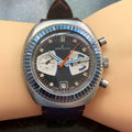 BREITLING Men's Datora Chronograph Hand-Wind w/Date, c.1969 Swiss Vintage