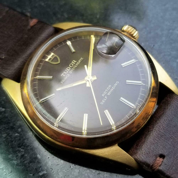 TUDOR Gold-Plated Prince Oysterdate Automatic ref.9050, c.1960s Swiss
