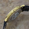 Waltham Vintage 1980s Mens Manual Swiss Made Manual Gold Plated Dress Watch