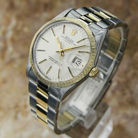 Rolex Vintage 15053 Automatic Gold & Stainless Steel 1981 Men's 35mm Watch