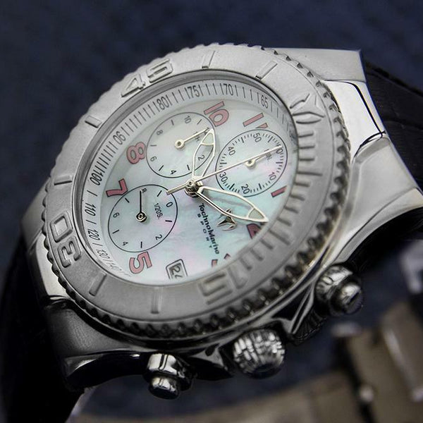 Technomarine Sport Chronograph Men's Quartz Watch With Mother of Pearl Dial